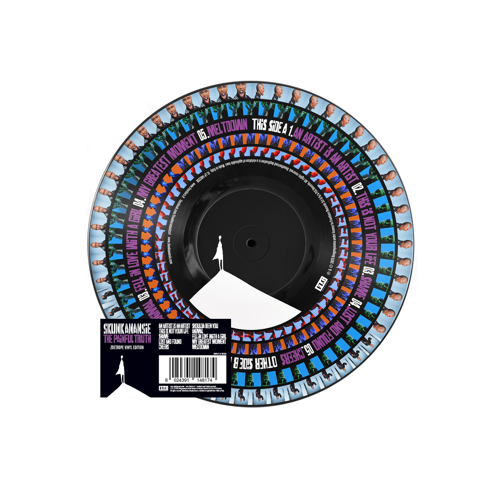 The Painful Truth Zoetrope Vinyl – Skunk Anansie Webstore