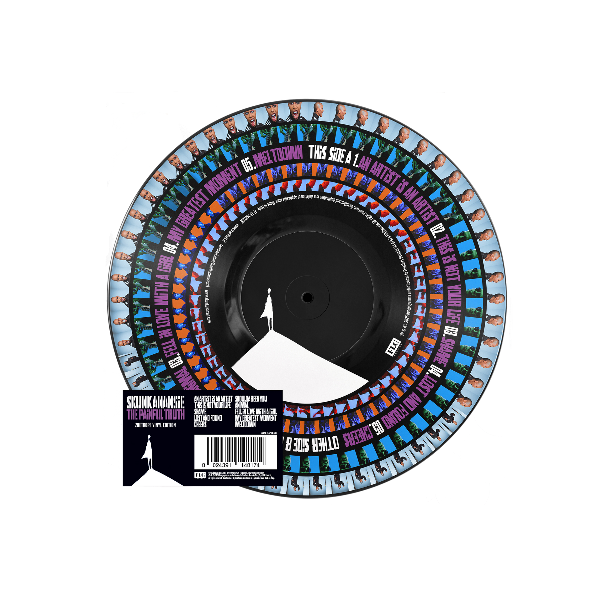 The Painful Truth Zoetrope Vinyl – Skunk Anansie Webstore