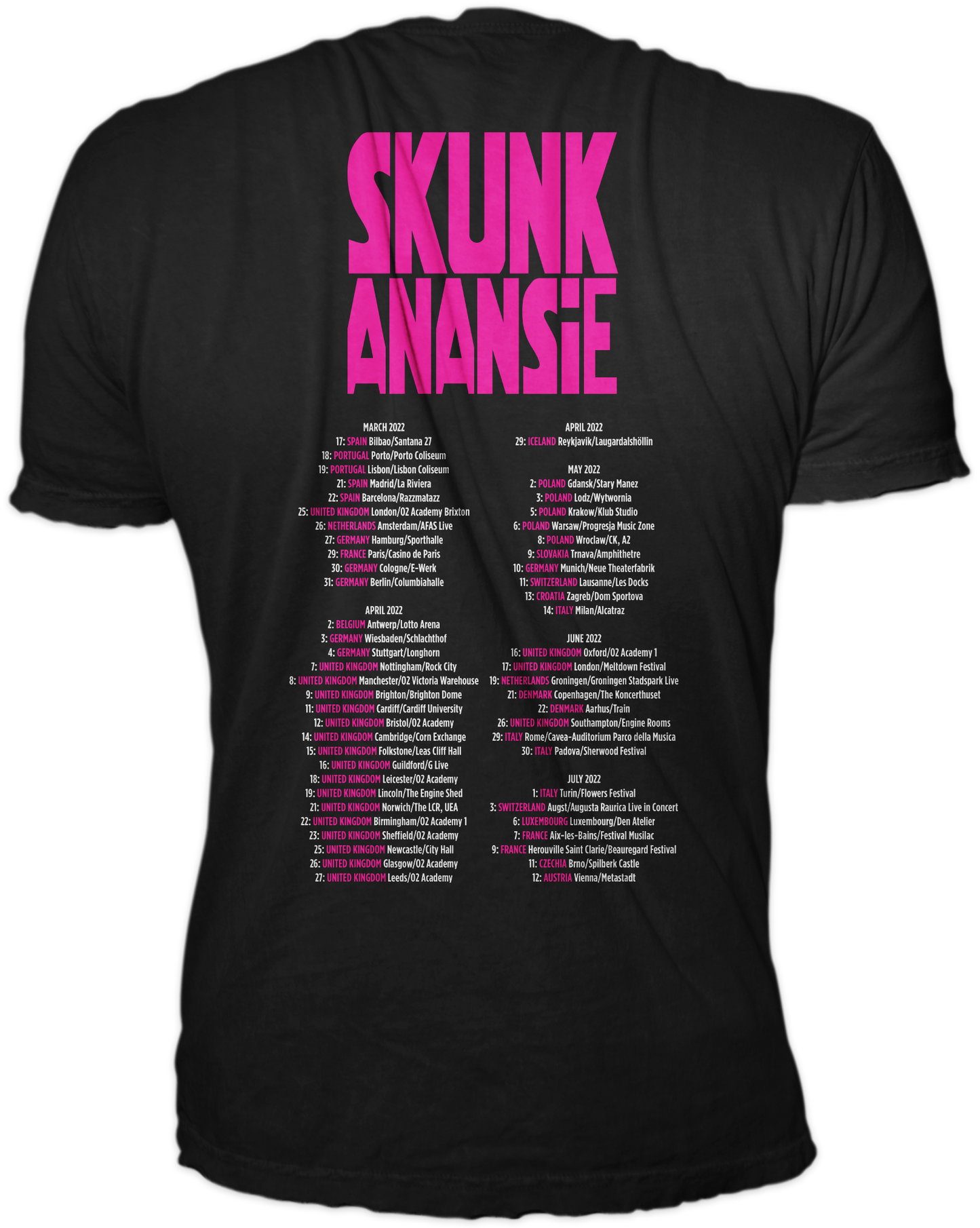 Skin Tour - T-Shirt