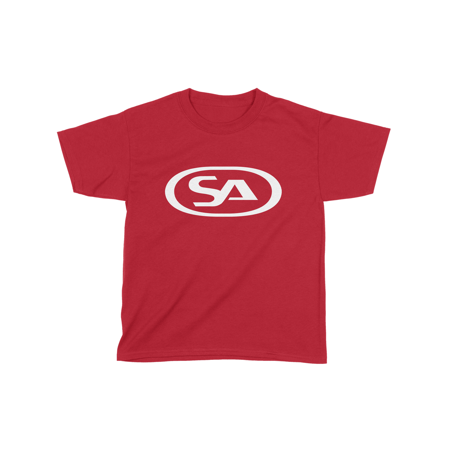 Kids SA Logo - T-shirt (Red/White) | Skunk Anansie Official Store