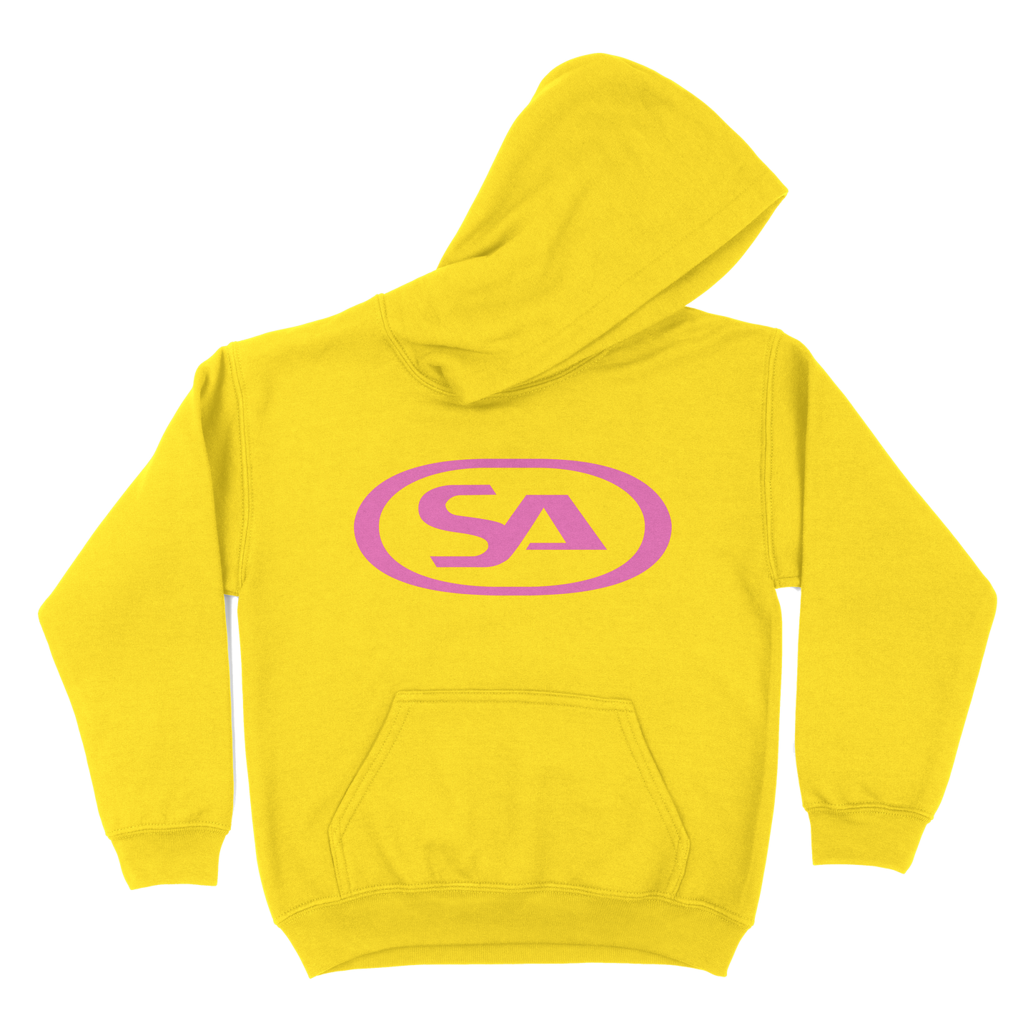 Kids SA Logo - Hoodie (Yellow/Pink) | Skunk Anansie Official Store